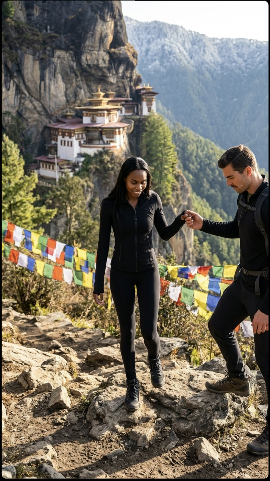 Dani imagining an adventurous life in Bhutan