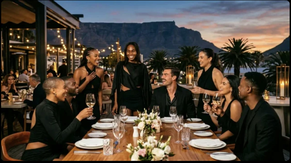 Dani imagining a joyful dinner surrounded by friends