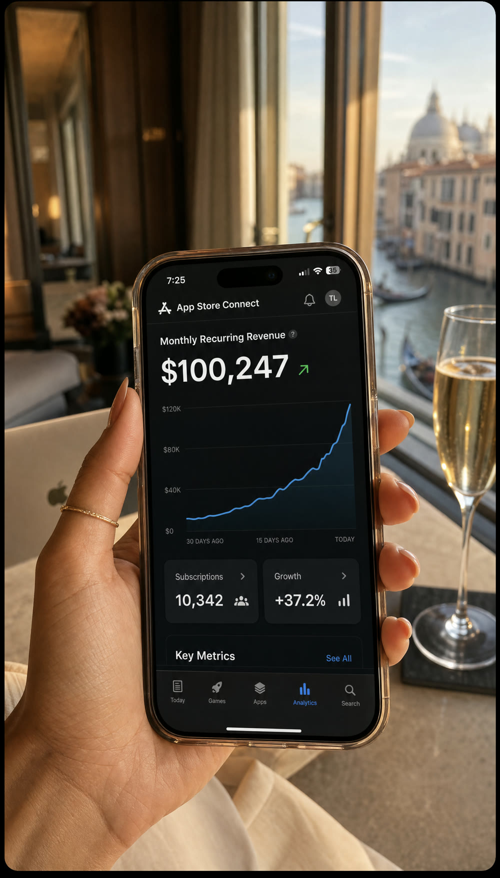 Dani imagining a successful app business